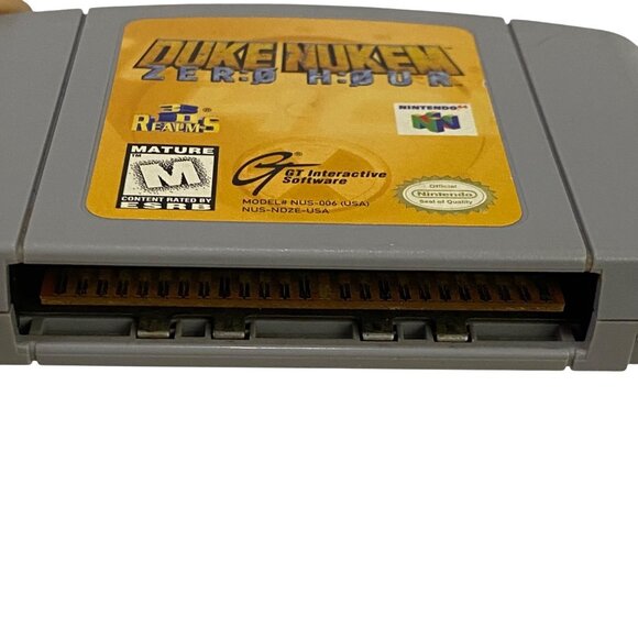 Duke Nukem Zero Hour N64 Video Game Nintendo 64 M Mature Cartridge Only - Picture 3 of 7